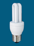 Slim 2U compact fluorescent bulb and mini 2U energy saving lamp